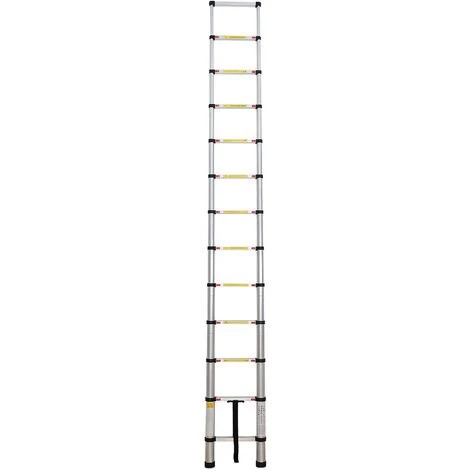 TODECO Echelle Telescopique, échelle Pliable, 3,8 Mètre(s), EN 131, Charge Maximale: 150 Kg 2 TODECO Echelle Telescopique, échelle Pliable, 3,8 Mètre(s), EN 131, Charge Maximale: 150 Kg – Image 2