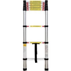 TODECO Echelle Telescopique, échelle Pliable, 2,6 Mètre(s), EN 131, Charge Maximale: 150 Kg 7 TODECO Echelle Telescopique, échelle Pliable, 2,6 Mètre(s), EN 131, Charge Maximale: 150 Kg -Pas Cher Échelle Magasin 35074827 3