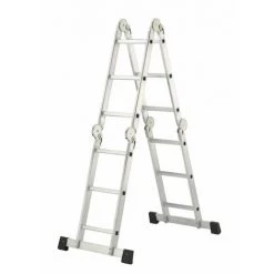 HAILO Echelle Articulée Aluminium HAILO 12 échelons H.3.65 M