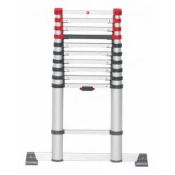HAILO Echelle Télescopique Aluminium HAILO 11 échelons H.3.2 M