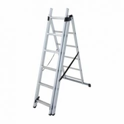 HAILO Echelle Transformable Aluminium HAILO 3x6 échelons H.3.36 M -Pas Cher Échelle Magasin 35389270 4