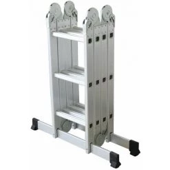 Centaure Echelle Articulée + Plate-forme Acier 4x3 Barreaux