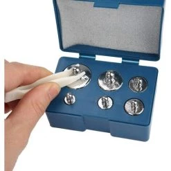 BRIDAY Échelle D'équilibre De Plateau Mécanique 200g / 0,2g Avec Sensibilité Outil D'enseignement Portable De Laboratoire De Physique Chimique Avec équilibre De Plateau, Pince à épiler Et Divers Poids -Pas Cher Échelle Magasin 35561164 4