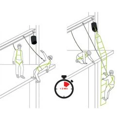 ECHELLE DIRECT - MATISERE Échelle De Sauvetage En Sangle - 6 M - FA7002906 -Pas Cher Échelle Magasin 36334003 3