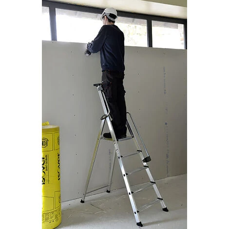 CENTAURE Escabeau Professionnel Pour Usage Régulier - Hauteur De Travail Maximale 2.78m - 270204 2 CENTAURE Escabeau Professionnel Pour Usage Régulier - Hauteur De Travail Maximale 2.78m - 270204 – Image 2