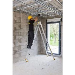 CENTAURE Echelle Transformable 2 Plans - Hauteur Atteignable En Position Escabeau De 2.25m Et 4.00m En Double échelle - 510208 7 CENTAURE Echelle Transformable 2 Plans - Hauteur Atteignable En Position Escabeau De 2.25m Et 4.00m En Double échelle - 510208 -Pas Cher Échelle Magasin 36334126 3