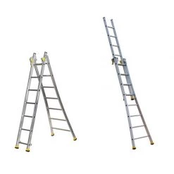 CENTAURE Echelle Transformable 2 Plans - Hauteur Atteignable En Position Escabeau De 2.25m Et 4.00m En Double échelle - 510208 8 CENTAURE Echelle Transformable 2 Plans - Hauteur Atteignable En Position Escabeau De 2.25m Et 4.00m En Double échelle - 510208 -Pas Cher Échelle Magasin 36334126 4