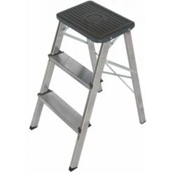 GSC Tabouret En Aluminium 3 Marches Max. 150kg CGC 502050002