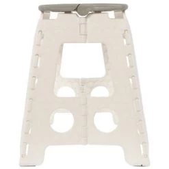 ARREGUI TB-039-GB Tabouret Pliant Multiusage, Marchepied 39 Cm De Hauteur, Blanc - Blanc -Pas Cher Échelle Magasin 36620084 3
