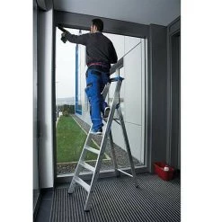 KRAUSE Escabeau H De Travail 3,40 H Reelle 1,40 Hauteur 2,05 6 Marches -Pas Cher Échelle Magasin 37641258 4