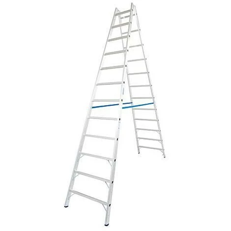 KRAUSE Echelle Double H De Travail 4,85 H D'echelle 3,25 2x12 Echelons 1 KRAUSE Echelle Double H De Travail 4,85 H D'echelle 3,25 2x12 Echelons
