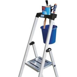 KRAUSE Escabeau H De Travail 2,83 H Reelle 0,83 Longueur 1,62 4 Marches -Pas Cher Échelle Magasin 37641291 3