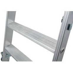 KRAUSE Escabeau Double H De Travail 3,20 H D'echelle 1,45 2x6 Marches -Pas Cher Échelle Magasin 37641302 3