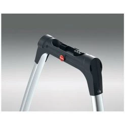 Hailo Escabeau Pliant Marche Plateforme Y Comp. 2 Hauteur De La Plate-forme 490 Mm Alu Marches Avec Nervurage Antidérapant -Pas Cher Échelle Magasin 38854565 3