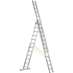 Zarges Skymaster DX D-Rung Combination Ladder 3-Part 3 X 12 Rungs