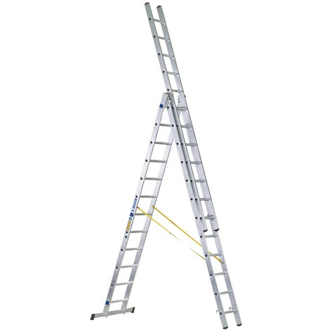 Zarges Skymaster DX D-Rung Combination Ladder 3-Part 3 X 12 Rungs 1 Zarges Skymaster DX D-Rung Combination Ladder 3-Part 3 X 12 Rungs