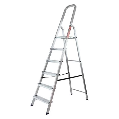 MTX - Escabeau 6 Marches - 150 Kg, Aluminium 1 MTX - Escabeau 6 Marches - 150 Kg, Aluminium