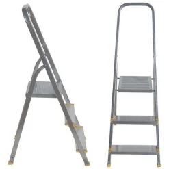 ALVE Escabeau En Aluminium EUROSTYL 3 Marches - 3 Marches