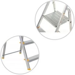 ALVE Escabeau En Aluminium EUROSTYL 3 Marches - 3 Marches 7 ALVE Escabeau En Aluminium EUROSTYL 3 Marches - 3 Marches -Pas Cher Échelle Magasin 4326575 4