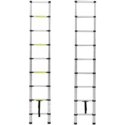 DAY PLUS 2.6m DAYPLUS Échelle Télescopique Pliante 2.6M - Télescopique Multi-Fonction Echelle Pliable Extensible - Charge Maximale: 150 Kg -Pas Cher Échelle Magasin 43458706 3