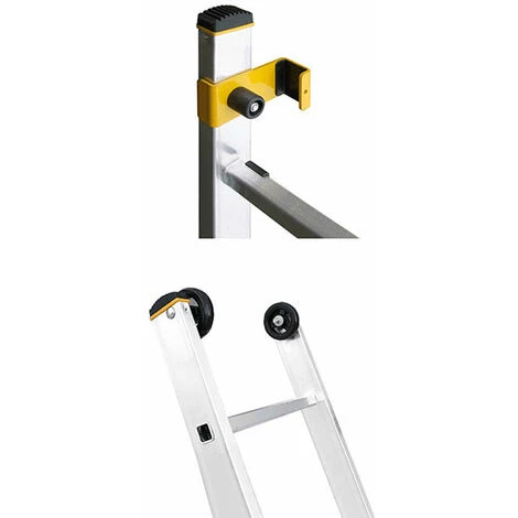 ECHELLE DIRECT - MATISERE Echelle Coulissante 2 Plans De Longueur De 9.49m Dépliée Et De 5.25m Pliée. - 8318 5 ECHELLE DIRECT - MATISERE Echelle Coulissante 2 Plans De Longueur De 9.49m Dépliée Et De 5.25m Pliée. - 8318 – Image 5