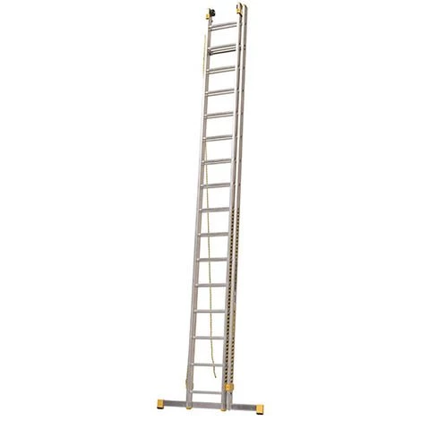 ECHELLE DIRECT - MATISERE Echelle Coulissante 2 Plans De Longueur De 6.94m Dépliée Et De 4.10m Pliée. - 8814 1 ECHELLE DIRECT - MATISERE Echelle Coulissante 2 Plans De Longueur De 6.94m Dépliée Et De 4.10m Pliée. - 8814