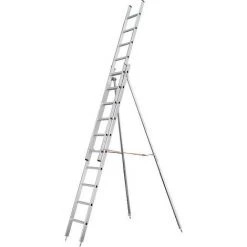 Echelle à Rallonge Arbre Fruitier Siedra, 2x14 échelons, 4,20-7,20m 920-14