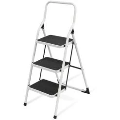 Escabeau / Marche-pied Pliant VITO 3 Niveaux Portée Max 150 Kg