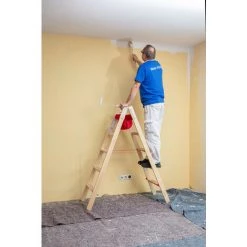 ESCABEAU DIRECT - MATISERE Escabeau Bois 2x7 Marches - Hauteur Atteignable 3.40m - 71499/2x7 -Pas Cher Échelle Magasin 47911287 4