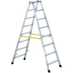 ZARGES Escabeau Double Faces - 2 X 10 Marches