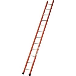 TUBESCA COMABI Echelle Isolante Simple En Fibre De Verre - Jusqu'à 30 000V - Longueur 2.97m - 4310010