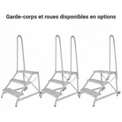 ESCABEAU DIRECT - MATISERE Marchepied 3 Marches - 6875/03 -Pas Cher Échelle Magasin 5053590 5