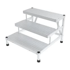ESCABEAU DIRECT - MATISERE Marchepied Aluminium - 3 Marches - MP3-200