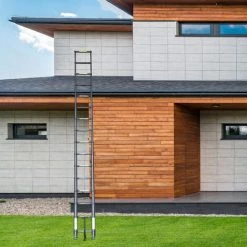 JN.SONGS Échelle Télescopique 4,4m Echelle De Toit En Aluminium EN131 Avec 14 Echelons Capacité De Charge 150 Kg Noir 9 JN.SONGS Échelle Télescopique 4,4m Echelle De Toit En Aluminium EN131 Avec 14 Echelons Capacité De Charge 150 Kg Noir -Pas Cher Échelle Magasin 50600320 5