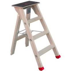 MON PETIT POTAGER Escabeau Bois 3 Marches - Bois