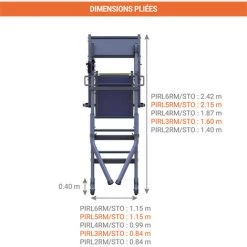 ESCABEAU DIRECT - MATISERE Escabeau Pro 2 Marches - PIRL2RM-STO 8 ESCABEAU DIRECT - MATISERE Escabeau Pro 2 Marches - PIRL2RM-STO -Pas Cher Échelle Magasin 5079238 4
