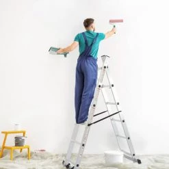 TODECO Echafaudage, échelle Multi-Usage, 168 X 160 X 45 Cm, EN 131, Charge Maximale: 150 Kg 8 TODECO Echafaudage, échelle Multi-Usage, 168 X 160 X 45 Cm, EN 131, Charge Maximale: 150 Kg -Pas Cher Échelle Magasin 51209894 4