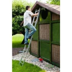 ECHELLE DIRECT - MATISERE Echelle Aluminium 2.56m - 9 Barreaux - 7109 -Pas Cher Échelle Magasin 5269177 4