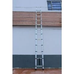 DAY PLUS Échelle Polyvalente Échelle Télescopique De 5 M Échelle Pliante En Aluminium Escabeau Robuste Extensible Antidérapant Capacité De Charge De 150 Kg / 330 Livres 8 DAY PLUS Échelle Polyvalente Échelle Télescopique De 5 M Échelle Pliante En Aluminium Escabeau Robuste Extensible Antidérapant Capacité De Charge De 150 Kg / 330 Livres -Pas Cher Échelle Magasin 55255167 4