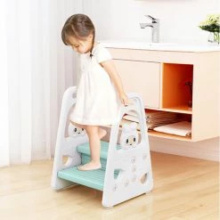 VINTEKY® Marche Pieds Bebe - Bleu -Pas Cher Échelle Magasin 55271458 4