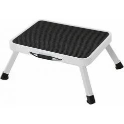 JARDIBRICODECO Escabeau Marche En Acier Pliable Max. 150kg