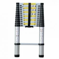 JARDIBRICODECO Echelle Télescopique Aluminium 1x13 3.8m De 150 Kg ...