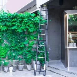 AXHUP Echelle Télescopique 3,8M Multifonction Polyvalent Portable En Aluminium Capacité 150kg -Pas Cher Échelle Magasin 55577041 3