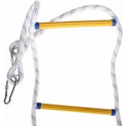 AXHUP 20M Echelle De Corde D'évacuation De Feu Echelle De Sécurité Incendie Résistant Avec Mousquetons -Pas Cher Échelle Magasin 55577133 3