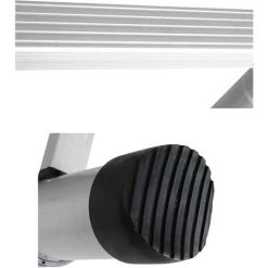 DAY PLUS 14.4FT Échelle Polyvalente En Aluminium De 4,4 M, échelle Télescopique Avec Crochet Amovible, échelle Extensible, échelle Pliante, Marches Antidérapantes, échelle Multifonctions, Escabeau, Capacité De Charge De 150 Kg -Pas Cher Échelle Magasin 56152469 4