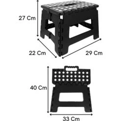 Venteo - Marche Pied Pliant - Résiste Jusqu'à 150kg De Charge - Pliable 8 Venteo - Marche Pied Pliant - Résiste Jusqu'à 150kg De Charge - Pliable -Pas Cher Échelle Magasin 56426344 4