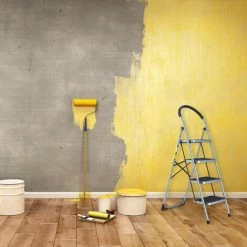 Relaxdays Escabeau, Pliable, 4 Marches Antidérapantes, Charge Maximale : 150 kg, Garde-corps, Gris/noir -Pas Cher Échelle Magasin 56478863 3