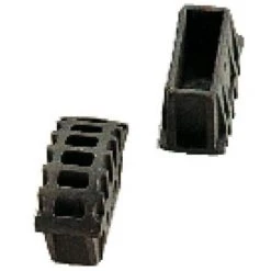 TUBESCA COMABI Sabots Caoutchouc Pour échelles Avec Montant De 50 Mm Sachet De 2 Sabots