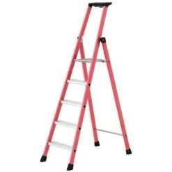 TUBESCA COMABI Marchepied Pliant Isolant Compact 5 Marches Hauteur De Travail Maxi 269 M