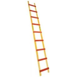 CENTAURE Échelle De Toit En Bois Entraxe 33 Cm Longueur 4 M